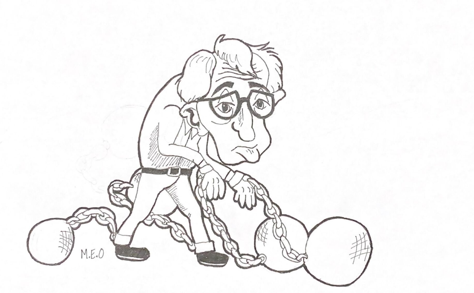Woody Allen Cartoon